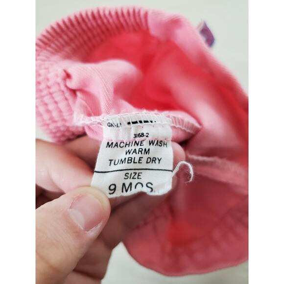 Vintage Pink Lace Pants 9 months - Picture 5 of 6